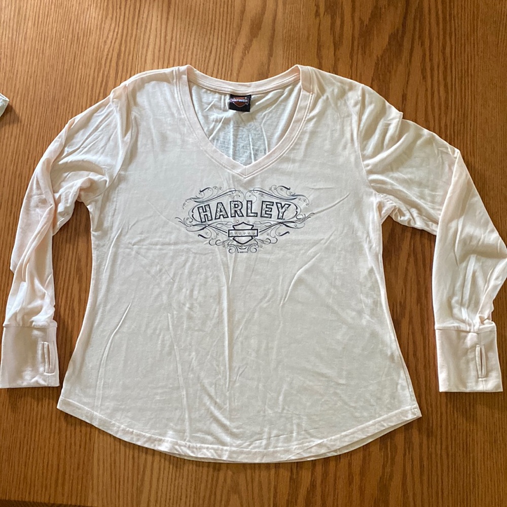 Harley Davidson long sleeve top. Sz XL
